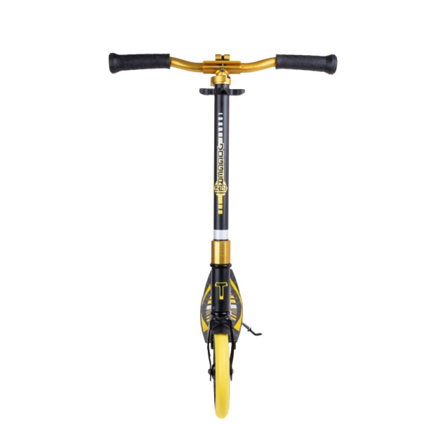 Купить Самокат TechTeam Jogger 210 (2022) черный-желтый